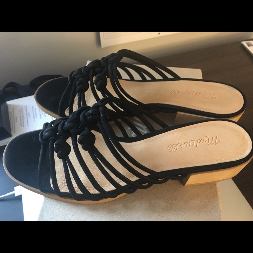 Black Madewell Sandals size 8 new with box